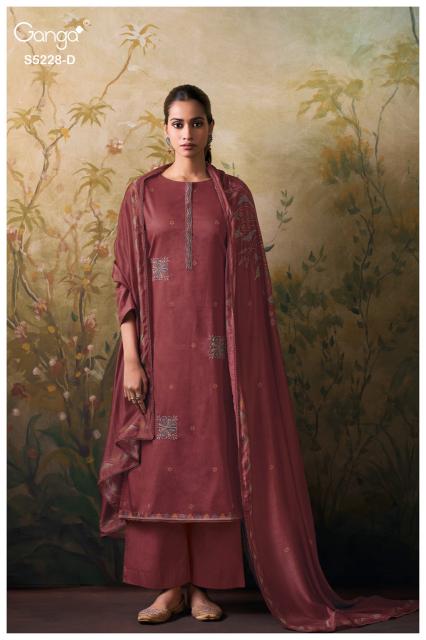 Ganga maheya 5228 dress material wholesale with price in mumbai
